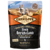 Carnilove Fresh Ostrich & Lamb for Small Breed Adult Dogs 1,5 kg