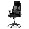 Autronic KA-S247 BK - Stolička kancelárska, čierna MESH, plastový kríž