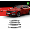 Nerez kryty kľučiek Fiat Tipo Sedan FL - 8 ks