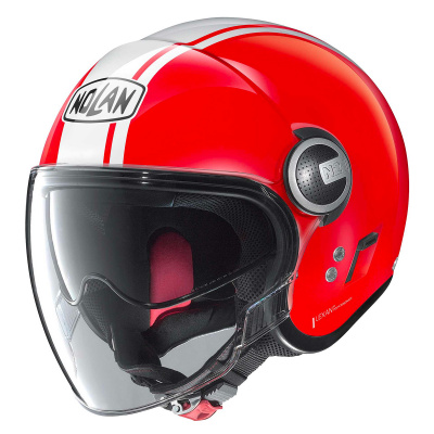 Moto helma Nolan N21 Dolce Vita Red 96 M