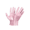 Starnails Nitrilové rukavice perleťové, ružové (S) - 50 ks