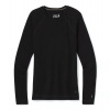 SMARTWOOL W MERINO 250 BASELAYER CREW BOXED black - S