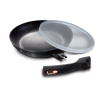 Berlingerhaus Pánev s odnímatelnou rukojetí + víko 24 cm Black Rose Collection BH-1951
