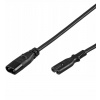 PremiumCord Kabel síťový prodlužovací IEC 60320 C7>C8 230V 2m kpso2