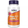 Now Foods Mega D-3 5000 iu MK-7 180 mcg 120 veg kapsúl
