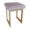 ATOS Taburet Solid Loft 45cm zlatá konstrukce