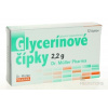 Dr.Müller Glycerinové čípky 2,2 g 12 ks