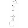 Mexen sprchový set T67 s hornou hlavicou 23cm, chróm/biela, 798676793-00