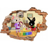 Detské samolepky na stenu - 3D samolepky na stenu Bing Bing tale 100x70cm (Detské samolepky na stenu - 3D samolepky na stenu Bing Bing tale 100x70cm)