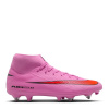 Nike Mercurial Superfly 10 Academy Adults Soft Ground Football Boots Pink/Black 7 (41)