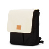 My Bag's Prebaľovací batoh Reflap eco Black/Cream
