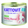 KATTOVIT Obličky zlyhanie obličiek Niere Renal MORKA plechovka pre mačky 185 g