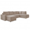 MID.YOU SEDACIA SÚPRAVA, textil, taupe - Online Only obývacie izby - 001454005702