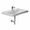 JIKA CUBITO umývadlo s otvorom pre batériu, JIKA PERLA 85 x 48,5 cm biela 8.1042.6.100.104.1