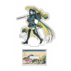 Presence CO., LTD. Hatsune Miku x Katsushika Hokusai iXima Die-Cut Acrylic Stand Inume Pass in Kai Province 10 cm (5)