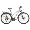 KENZEL Bicykel Distance TR 200 woman matný metallic/striebornozelený, Veľkosť rámu 44cm