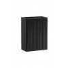 COMAD - Skrinka pod umývadlo 20x40cm 1 dvierka ADEL BLACK 5907611655726