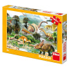 Dino Puzzle Život dinosaurov 100 dielikov