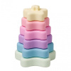 Hryzátko Saro Baby silikónové stohovacie hryzátka Rainbow (SB019601)