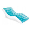 Nafukovací lehátko Intex 56874 SPLASH LOUNGE 191x99 cm, bílá/modrá