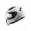 LS2 FF353 RAPID SOLID WHITE integrální helma na motorku v černo-bílé barvě