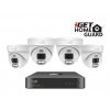iGET HGNVK84804 - kamerový PoE set, 2K rozlíšenie, 8CH NVR + 4x kamera so zvukom, IR + LED, CZ app (75020569)
