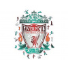 Liverpool FC Drevené puzzle Liverpool FC, znak klubu, 500 ks