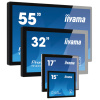 iiyama S2425AS-B1P, Power over Ethernet, Full HD, USB, USB-C, BT, Ethernet, Wi-Fi, Android, black