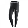 Nike Pro Women's Mid-Rise Mesh-Panelled Leggings Black 8 (XS)