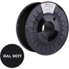 C-TECH tisková struna PREMIUM LINE ( filament ) , ASA, dopravní černá, RAL9017, 1,75mm, 1kg 3DF-P-ASA1.75-9017