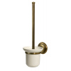 BISK Erga Deco, toaletná WC kefa, antická mosadz, ERG-00412