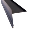 Záveterná lišta pod krytinu r.š. 310 mm - štítové lemovanie pre škridlové krytiny - Standard, RAL 7016 Antracitová