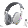Marvo Pulz 70W, hracie slúchadlá, ovládanie hlasitosti, biela, Tri-mode HG9086W WH