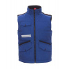 PAYPER MIG 2.0 001011-0051 / Celozapínacia zateplená vesta - royal blue/black S