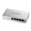 Zyxel GS1200-5HPv2 5-portový stolový gigabitový webový inteligentný PoE switch, 4x PoE+ GbE, PoE 60W, bez ventilátora GS1200-5HPV3-EU0101F ZyXEL