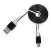 Univerzálny kábel MICRO USB - čierny