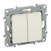 LEGRAND Vypínač NILOÉ 764602 č.5B béžová