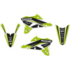BLACKBIRD E2426N komplet nálepiek (polepov) KAWASAKI KX 85 '22-'23 DREAM 4 farba: zelená/čierna
