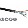 Inštalačný kábel Solarix UTP, Cat5E, drôt, PVC, krabica 100 m SXKD-5E-UTP-PVC 27724191