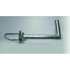 WFmetal Držák antény na stožár do průměru 120mm s vinklem, žárový zinek, délka 35cm