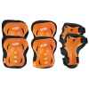 Spokey HASBRO ARMOR - 3-dílná sada dětských chráničů - oranžová - vel. M