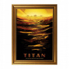 Obrázok J. Harrisa Titan fikcie retro fantasy marina (Obrázok J. Harrisa Titan fikcie retro fantasy marina)