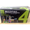 Wellion MEDFINE plus PENNEEDLES 4 mm, 32G ihla na aplikáciu inzulínu pomocou pera 1x100 ks