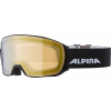 Lyžiarske okuliare Alpina NAKISKA čierne Q-LITE gold