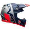 PRILBA BELL MOTO-9 FLEX SEDEM GALAXY NAVY / SILVER S (PRILBA BELL MOTO-9 FLEX SEDEM GALAXY NAVY / SILVER S)