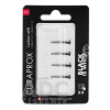 CURAPROX CPS Black Is White medzizubné kefky bez držiaka, veľkosť S 1x4 ks, 7612412430998
