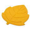 NEW BABY Mušelínová hracia deka Leaf mustard 100x120 žltá