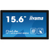 15,6'' iiyama TF1634MC-B8X: IPS, FullHD, capacitive, 10P, 450cd/m2, VGA, DP, HDMI, IP65, černý
