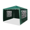 Záhradný altánok 3 x 3 m AGA DS7007-GREEN - zelený