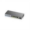 Zyxel GS1350-6HP, 6 Port managed CCTV PoE switch, long range, 60W, 802.3BT GS1350-6HP-EU0101F ZyXEL